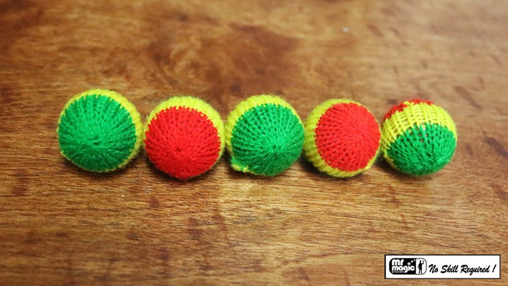 Crochet 5 Ball combo Set, 1 inch /Multi Color by Mr. Magic